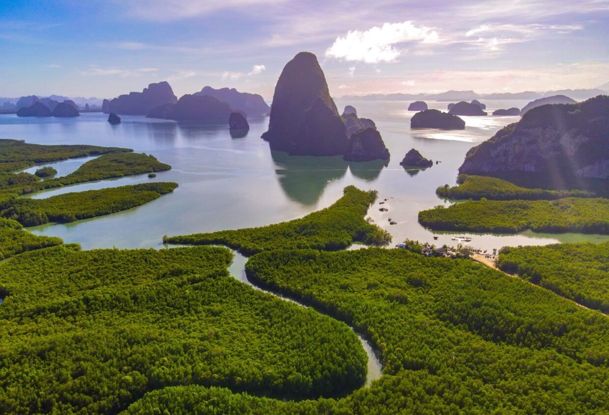 SW019 ทัวร์อ่าวพังงา เขาตาปู(เกาะเจมส์บอนด์) เกาะปันหยี พายแคนู เกาะนาคาใหญ่ เรือสปีดโบ้ท - Image 7