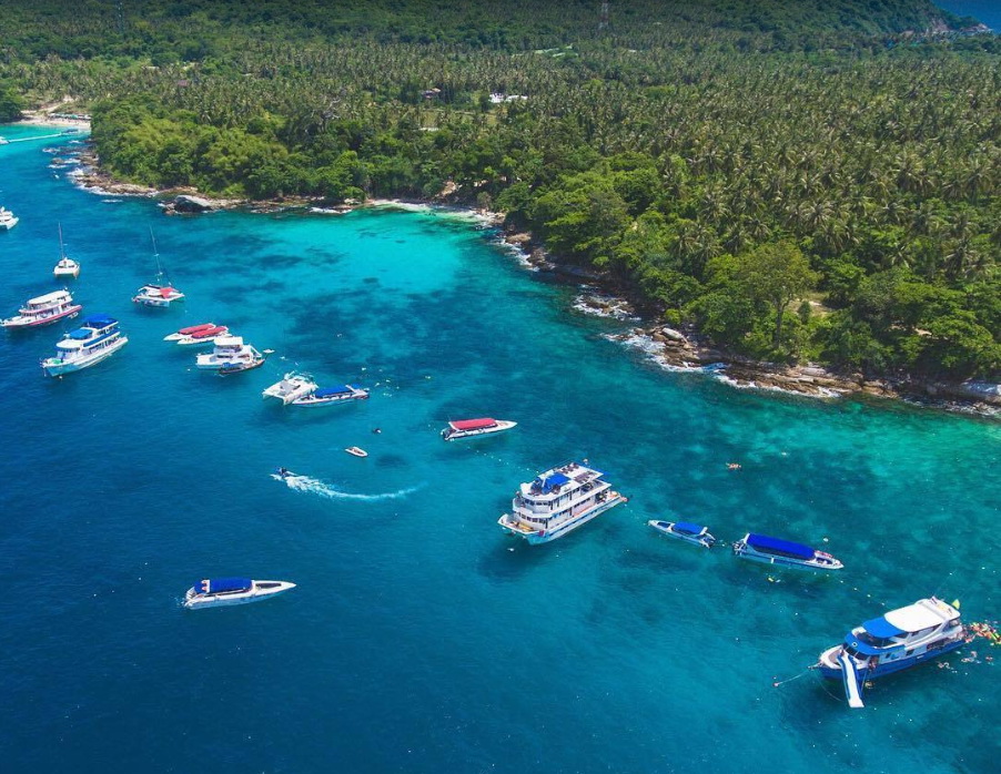 SW038 ล่องเรือยอร์ชคาตามารัน กาฮังบีช(เกาะเฮ) & เกาะราชา เต็มวัน - Image 9